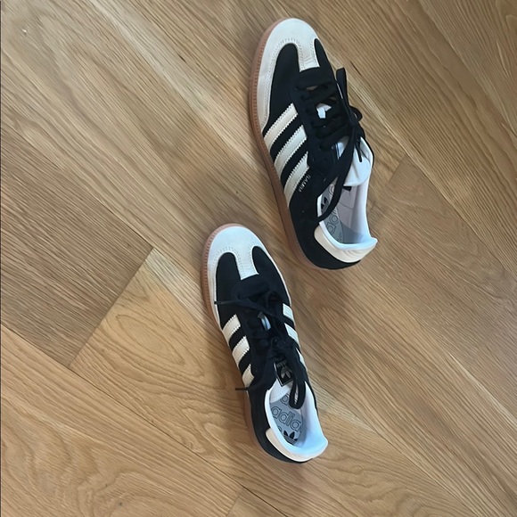 Adidas Black and White Sneakers - Picture 3 of 6